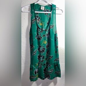 🔶Cabi Semi-Sheer Green Tunic Sz M